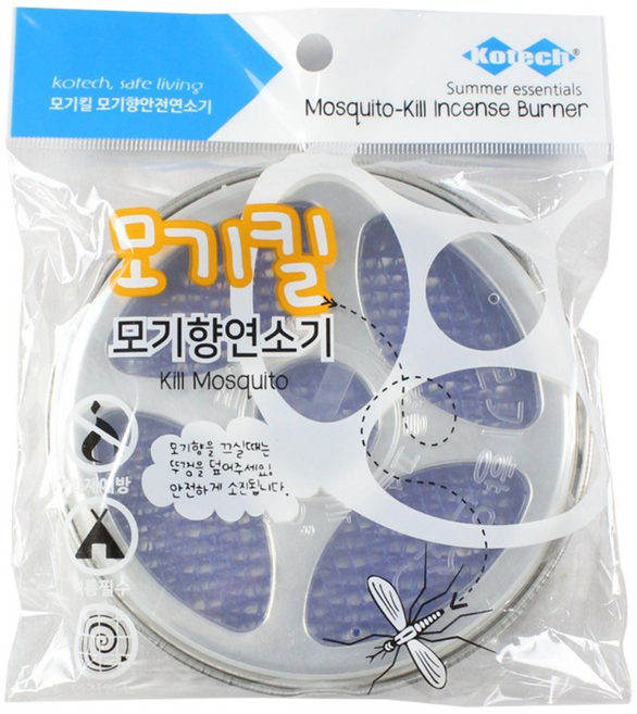 (메카몰) 코텍스 국산 모기향 연소기, 2개