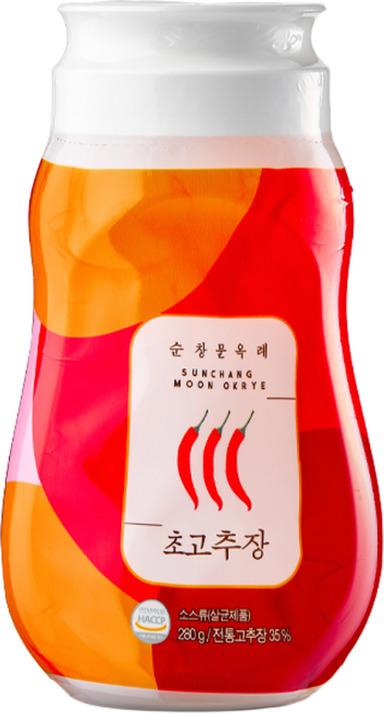 순창문옥례 초고추장 초장 280g 100% 국내산 원재료 사용, 1개