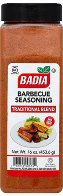 바디아 바비큐 시즈닝 트래디셔널 블렌드, 453.6g, 1개