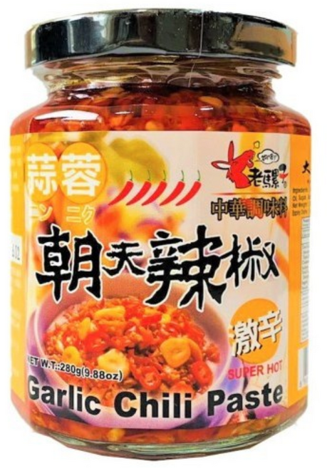 갈릭 칠리 페이스트, 12개, 280g