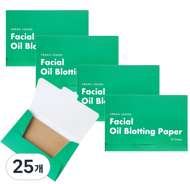 어반리브즈 마 기름종이, 50개입, 25개