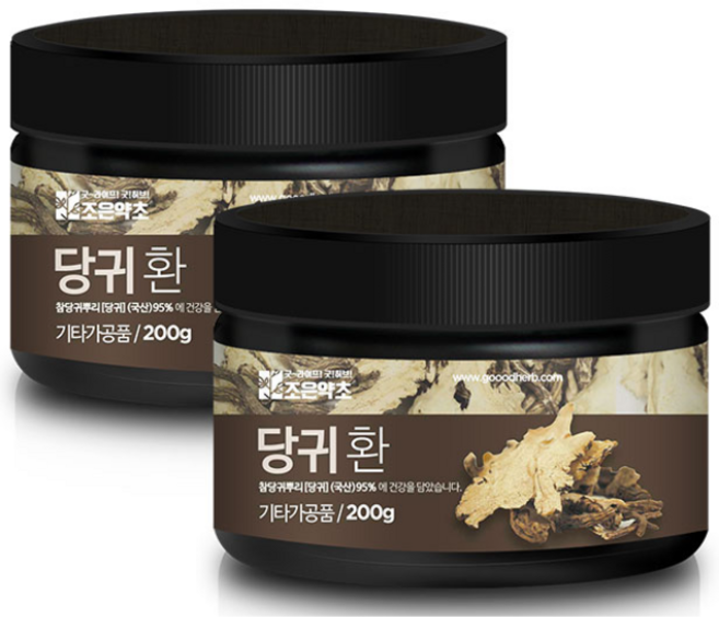 조은약초 프리미엄 당귀환, 2개, 200g