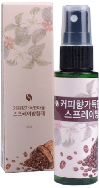 커피향가득한마을 스프레이방향제, 3개, 40ml