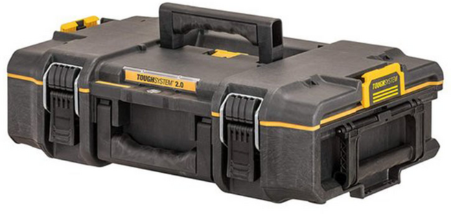 디월트 DWST83293-1 터프시스템2.0 소형 공구박스 부품함 공구함, 1개