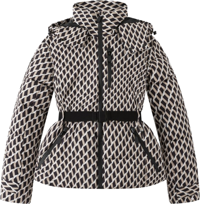 ZAJA 겨울 여성 트렌디 후드 패딩 보온 스키 패딩 점퍼