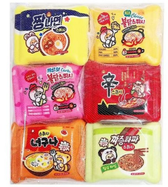 봉지라면 패러디 스퀴시, 1개