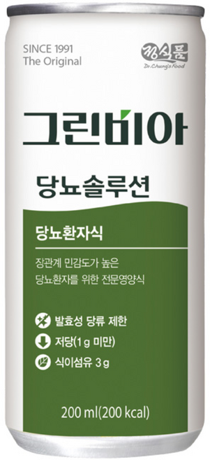 그린비아 당뇨솔루션, 200ml, 90개