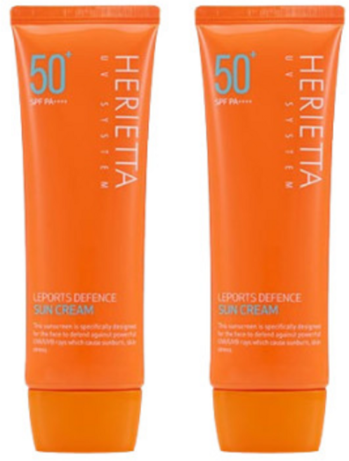 과일나라 헤리에타 레포츠 디펜스 선크림 70g (SPF50+/PA++++) x 2개