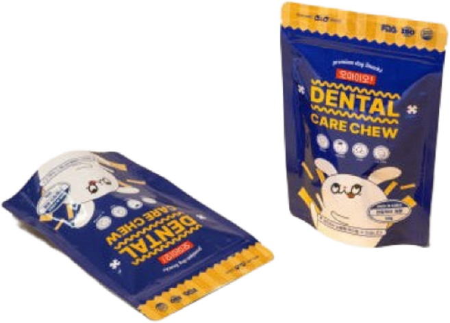 오아이오 덴탈케어츄 덴탈껌 입냄새 치석 제거 저알러지 노령견 간식 강아지껌, 100g, 1개, 새송이표고덴탈