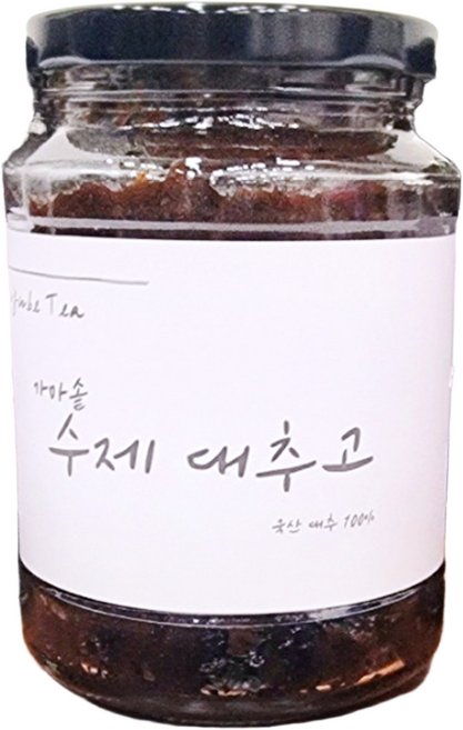 [국내산]수제 대추고 햇대추로 만든 설탕 무첨가, 대추고 500g-1개, 500g, 1개, 1개입