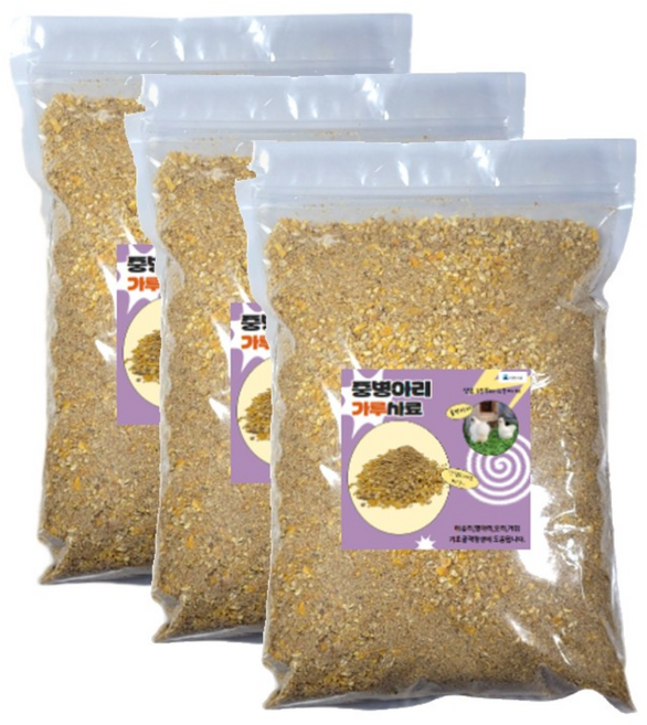 닭 사료 [중병아리용 가루사료], 2kg, 1개