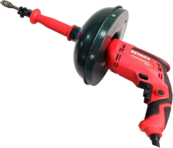 전동 스프링 청소기 DKE-10.하수구 청소기 배관 청소기.하수구 뚫는기계