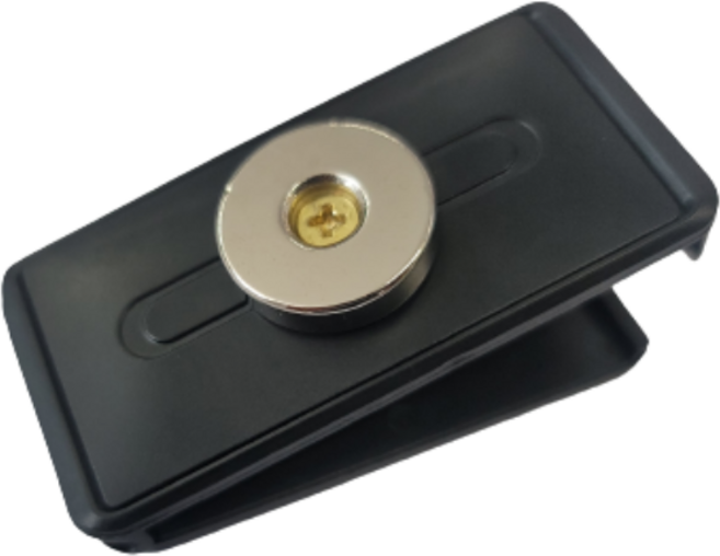 야무진찍판 오토바이자석거치대 배달대행 자석케이스 찍판 딱판 젠더 S20 S21 S22 노트10 노트20 충전 찍판용 조끼자석 클립자석 힙색자석, N극(몬스터 및 신가 대부분공용)