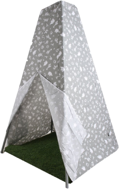 졸리점퍼 슈퍼 스탠드 바운서 점퍼루 성장발육기 아기그네 정식판매처, 티피텐트 슈퍼스탠드결합형(그레이), 1개