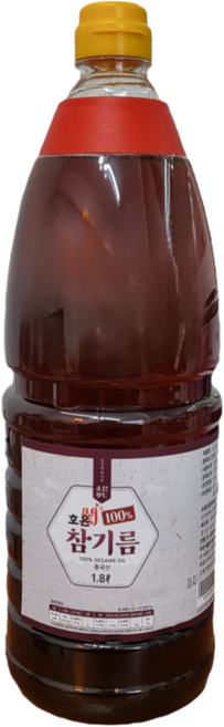 호은 참기름(중국산 통참깨100%), 1개, 1.8L