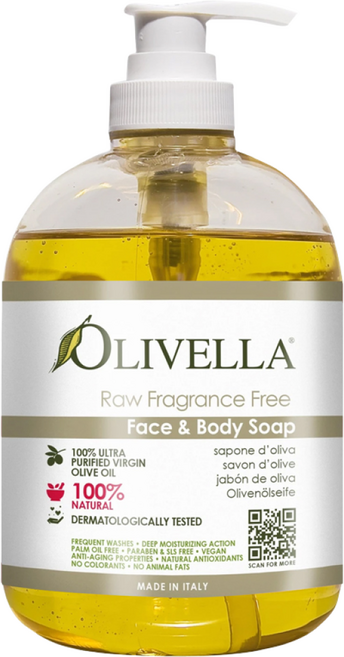 올리벨라 페이스 바디 리퀴드솝 로프라그란스 프리 천연 보습 유래 자연 올인원 워시 클렌저, 1개, 1개입, 500ml