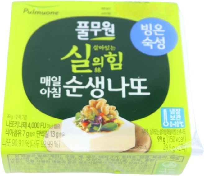 생산직송 매일아침 순생나또, 594g, 1개