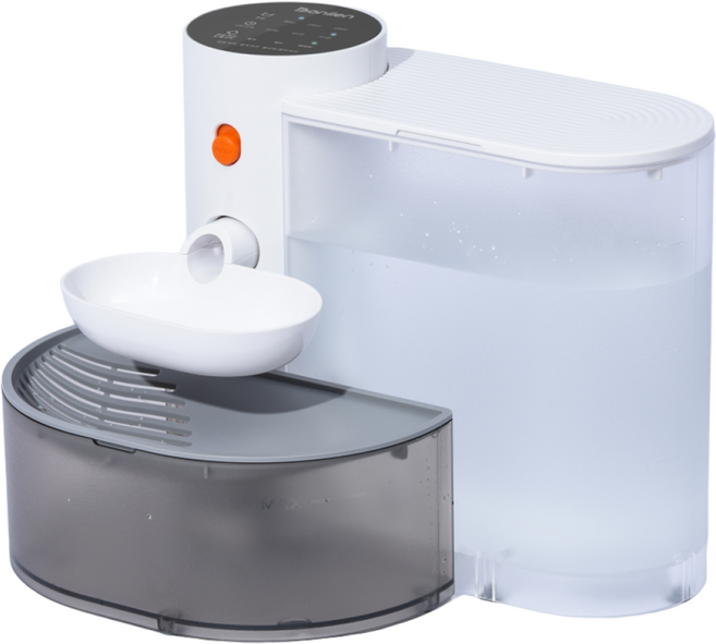 보니렌 반려동물 퓨어냥 자동 정수 급수기 BN-CF001, _화이트_, 화이트, 1개