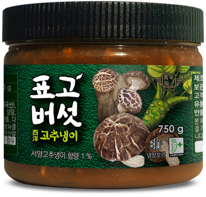 청비 표고버섯고추냉이 (750g), 750g, 1개