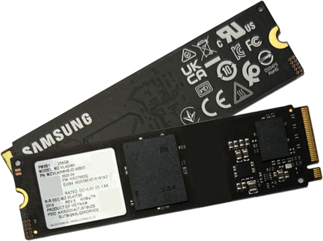 삼성전자 PM9B1 M.2 NVMe SSD 256GB 512GB (벌크)
