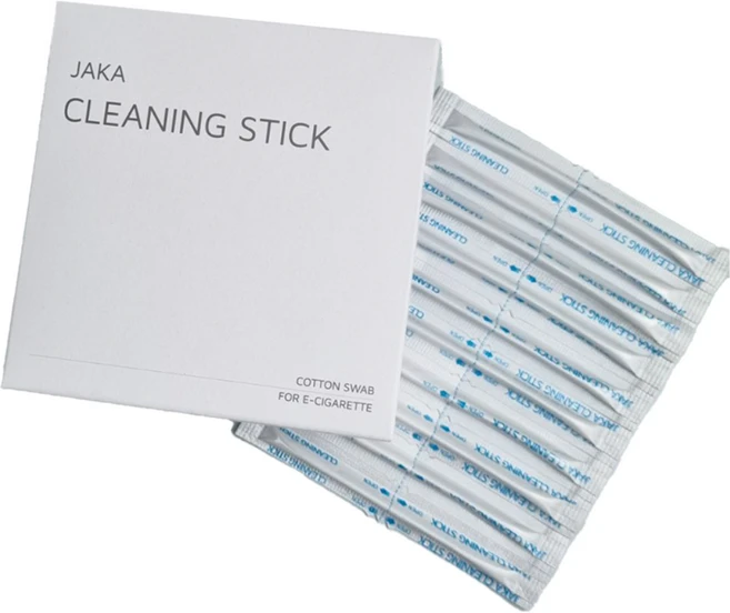 자카 클리닝스틱 일반용 궐련형 전자담배청소 알콜면봉 100개입, 블루, 1개, 블루 - 쿠팡