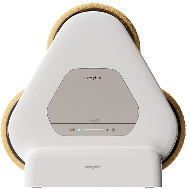 에브리봇 쓰리스핀 슬림 물걸레 로봇청소기 TS450, 화이트