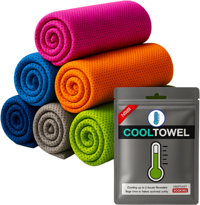 생활공감 뉴 아이스 쿨타올 쿨스카프 냉감타올, 혼합색5종, 5개