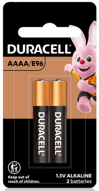 듀라셀 알카라인 AAAA 건전지, 2개입, 1개