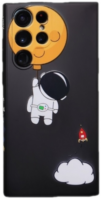 [단비스토어] 아이폰14시리즈 우주탐험 NASA 캐릭터케이스 {투명젤리}