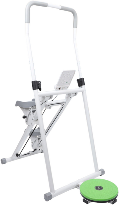 라이프영 천국의 계단 스테퍼 스텝밀 트위스트 회전판 허리운동 신형 2가지 기능, 화이트