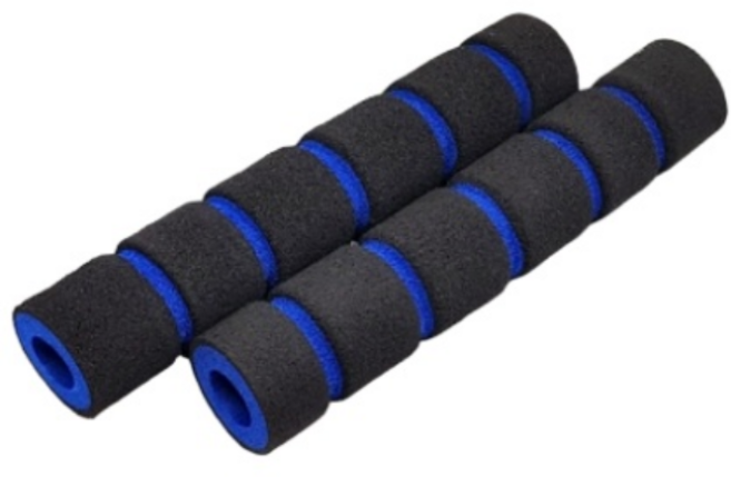 프로라이더스 오토바이 브레이크 레버그립 스펀지 전차종 범용, 1세트, 블루