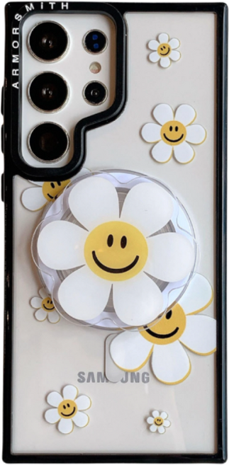 윰스모르 플라워월드 맥세이프 스마트톡 휴대폰 케이스