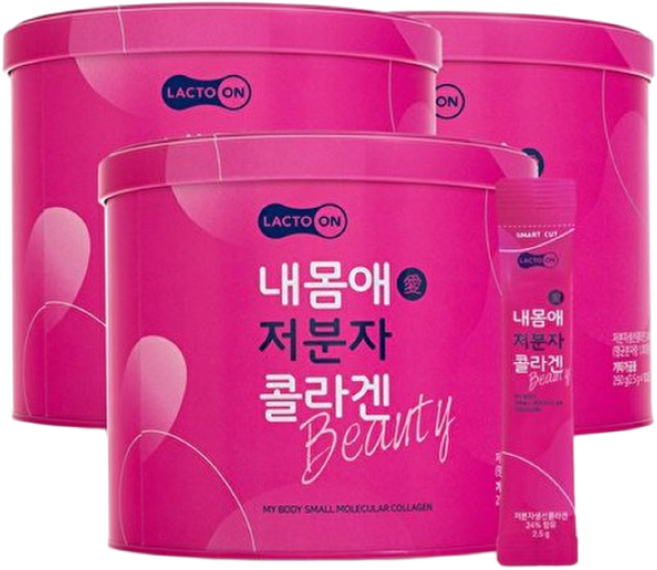 서울약사신협 내몸애 저분자 콜라겐, 250g, 3개