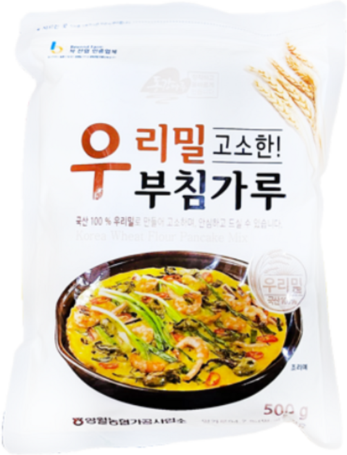영월농협 우리밀 부침가루, 1개, 500g