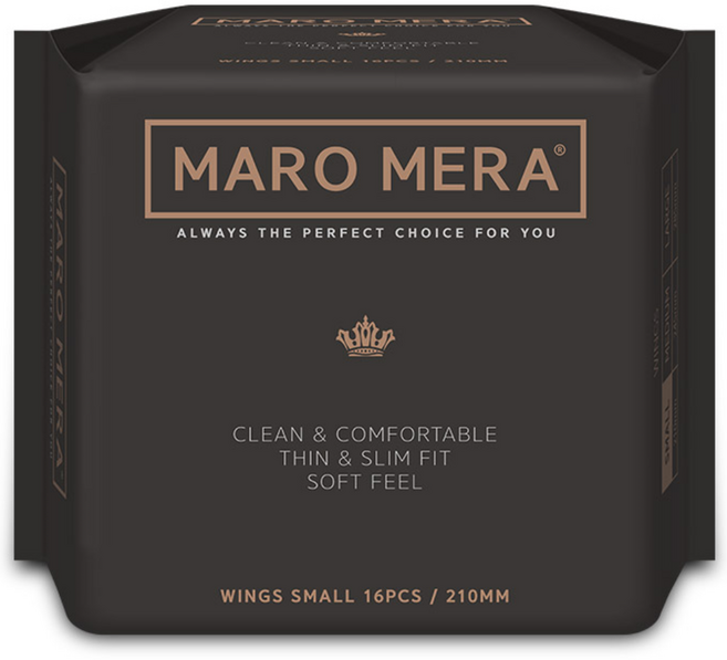 마로메라 생리대 날개형 소형 16매 순면생리대, 16개입, 1개