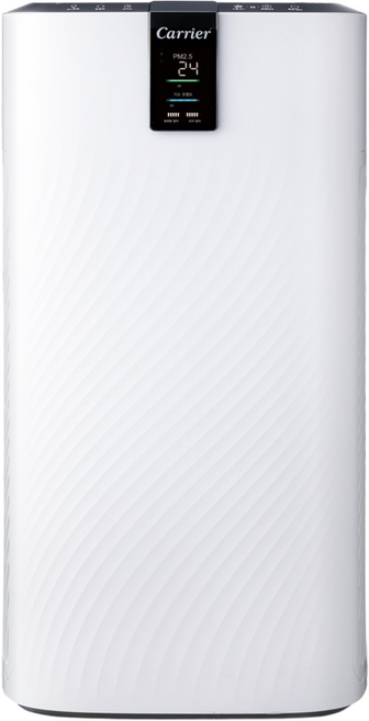 캐리어 공기청정기 CAPS-F1001LRAW 초미세먼지 음식냄새 에어케어 듀얼 필터 30평형