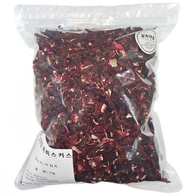 실속약초 이집트산 고품질 히비스커스, 1개, 1개입, 1kg