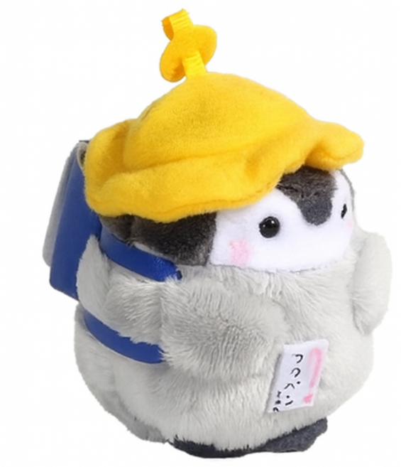 러블리키링 미니 펭귄 인형 키링, 1개, 등가방을 맨 펭돌이