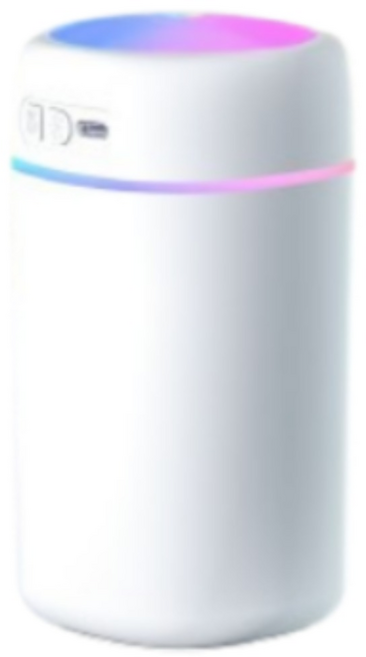 텐투투니 비비드 미니 가습기 USB 초음파 휴대용 탁상용 차량용, 화이트, BJS-01