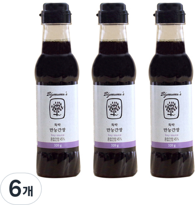 빅마마 뚝딱 만능간장, 320g, 6개