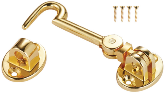 철물대장 아연 굴절 아오리정 대 101mm, 골드, 1개