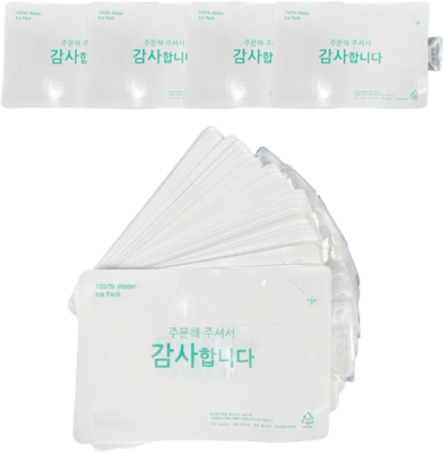제이제이컴퍼니 반제품 아이스팩 15x20 물 100%, 400개, 1세트