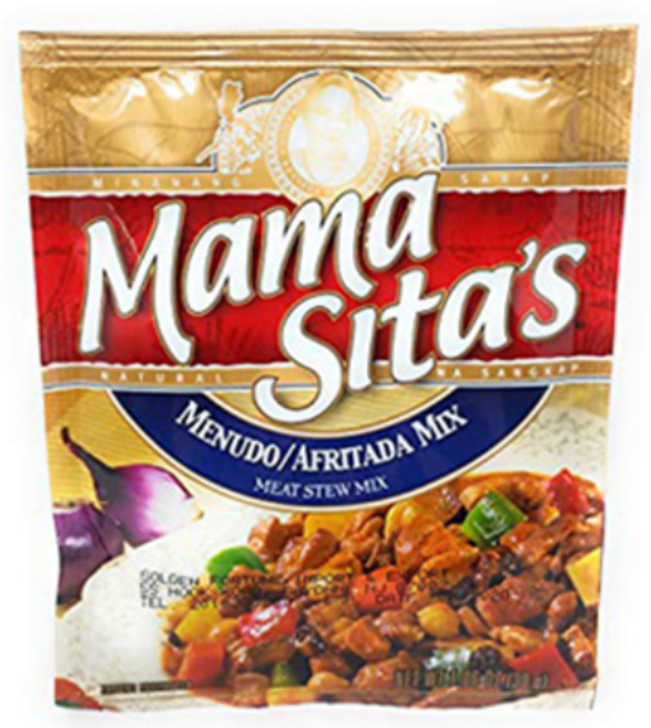 Mamasita's Menudo Afritada Mix 마마시타 메누도 아프리타다 믹스, 1개, 30g