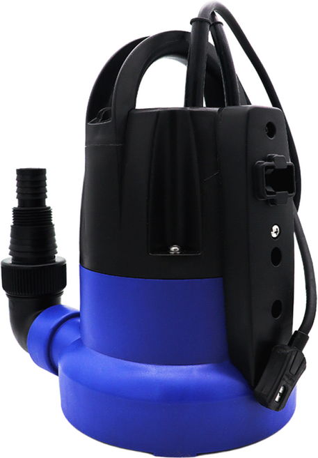 지엠 펌프 Q2503A 잔수용 소형 자동 수동 배수 단상 수위센서 내장형 수중 바닥 물빼기, 1개