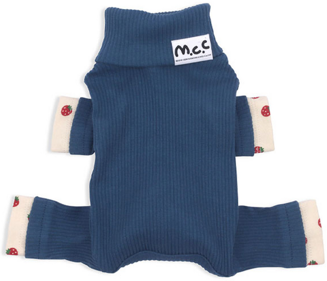 몽슈슈 애브리데이 위드 MCC 강아지 올인원, Blue, 1개