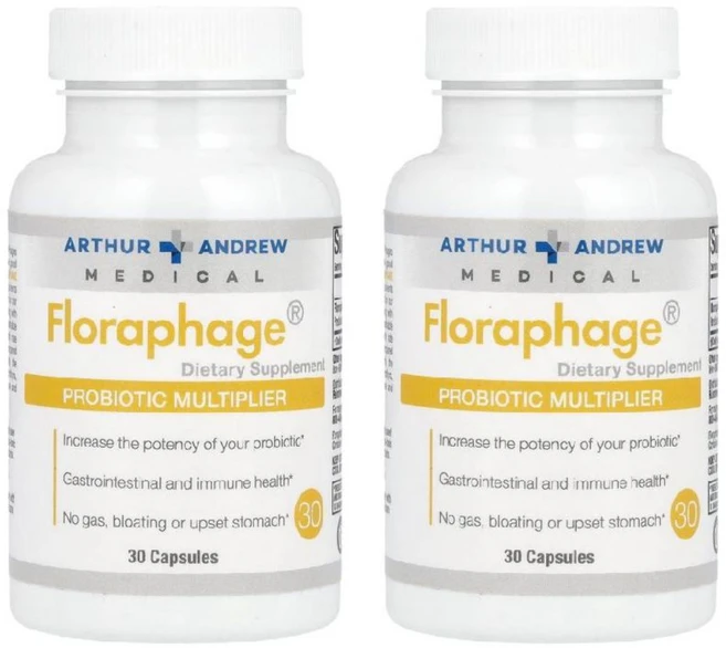 1+1 아서앤드류메디컬 Floraphage 프로바이오틱 증폭제 캡슐30정 PROBIOTIC PROBIOTICS, 30정 - 쿠팡