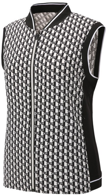 [성원] 여성 춘추 비비드 브라이트 베스트 조끼 SWV13 골프 아웃도어 등산 스포츠 중년여성 패턴 베스트 캐주얼 봄가을