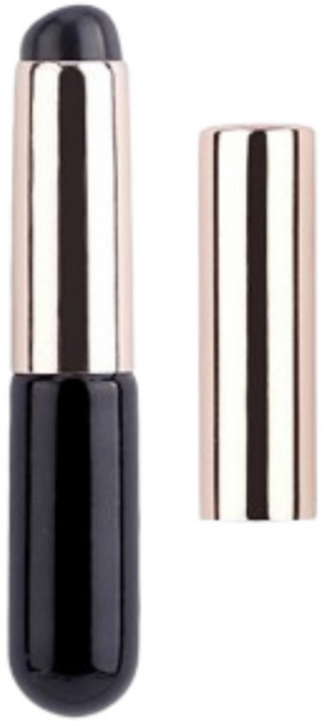 실리콘 심플 립 브러쉬, 1개, 블랙