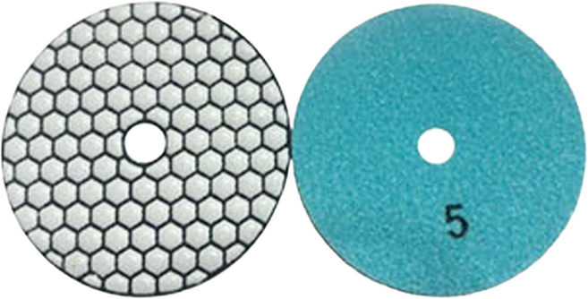 석재용 연마패드 100mm 건식 2000방 다이아몬드 샌딩 폴리싱 광택패드 연마휠 대리석 타일 상판 세라믹 연마, 1개