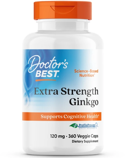 닥터스베스트 엑스트라 스트렝스 징코 120mg 베지 캡슐, 360정, 1개 - 쿠팡